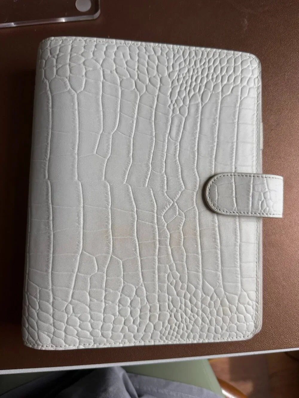 Cloth and Paper Agenda Cover